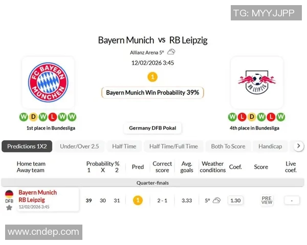 莱红牛与拜仁慕尼黑历史交锋战绩回顾与分析